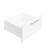 2 Doors, Drawers High Wardrobe And Kitchen Cabinet, White - 5 Storage Spaces, 15Mm Particle Board, 3Mm Back, Surface Drawers, Areas , Lasting, Easy To Freshen