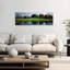Pond in a golf course Westwood Golf Course Vienna Fairfax County Virginia USA 1 Piece Wrapped Canvas Panoramic Wall Art-1194375967