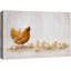 «Hen and Chicks Farmhouse Animal», cuisine, impression sur toile encadrée-131636228-131636225