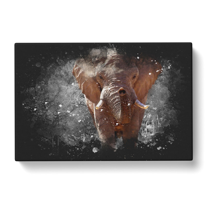 Elephant Vol.1 - Wrapped Canvas, 60cm H x 91cm W x 3cm D