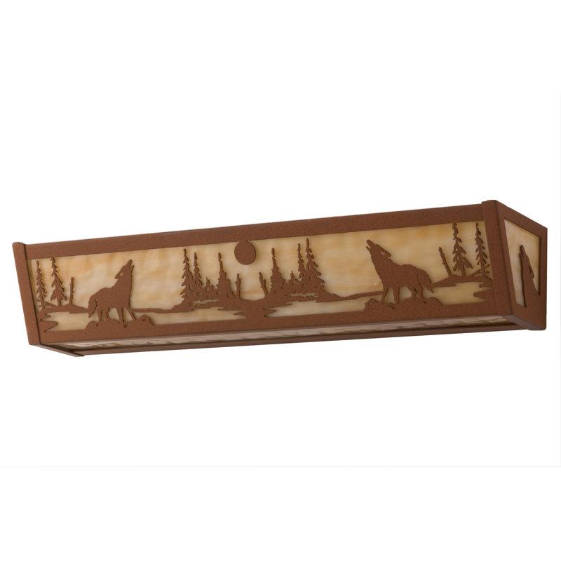 Rustic Lodge 4 - Light Bath Bar