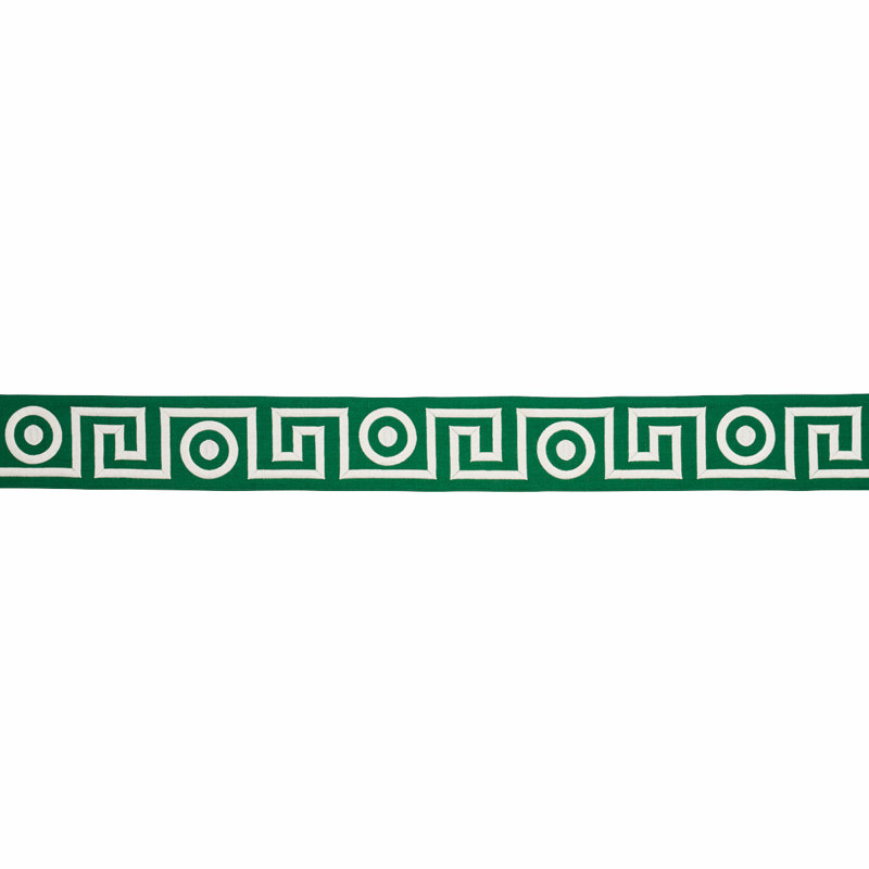 Ruban plat Schumacher x Mary Mcdonald, Vert