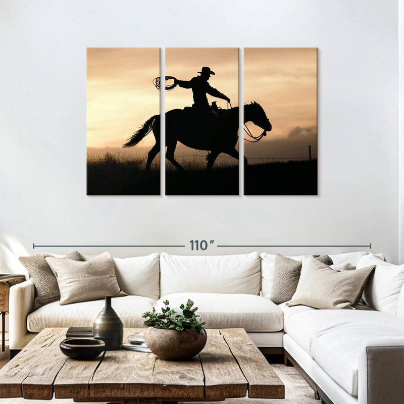 Lelar Rope And Ride I, 48" H x 74" W