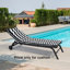 Chaise longue d'extérieur Levo-100965602