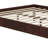 Contemporary Low-Profile Bed Base Featuring Durable Slat Foundation and Tool-Free Setup-1383230829