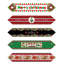 Chemin de table de Noël 71 po x 12 po style 02 multicolore