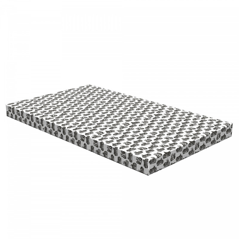 5'' Medium Mattress, King