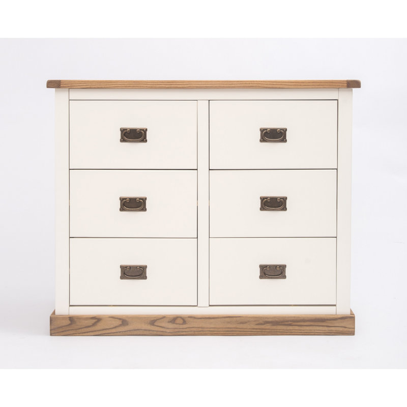 Abramson 110cm W 6 - Drawer Chest of Drawers