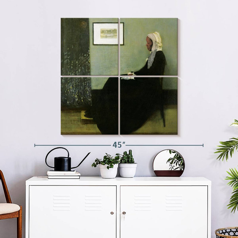 «Leisha Whistler's Mother Inspired», H 32 po x l 32 po