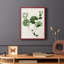 «Forest Foliage on Linen I», reproduction encadrée - bois massif-1621611464-1621611458