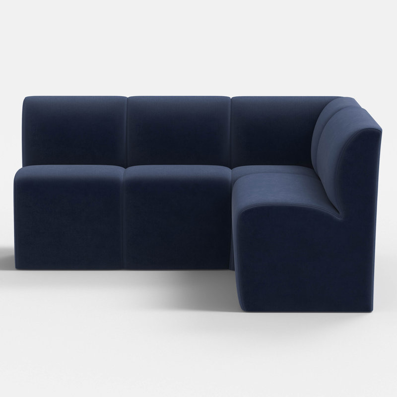 Banquette Sophia, Performance Velvet Ocean