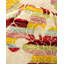 Tapis ivoire noué à la main de conception unique 9 pi 1 po x 11 pi 9 po Lilton Arts & Crafts