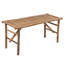 Banc de jardin en rotin / bambou Wingert-1026906552