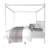 Eram Metal Canopy Bed-409666123-409666126