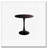 Round MDF Top Dining Table-148557779-148557788-148557790