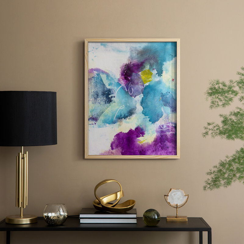 Dreaming I Framed Print - Solid Wood, 11" H x 9" W