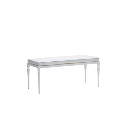 Tuoro By Alexa Hampton Backless Bench With Optional Seat Cushion by Woodard