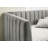 Seating Daybed Attached Gold Metal Legs Channel Tufting
