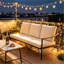 Canapé d'extérieur 3 places Chic Wicker