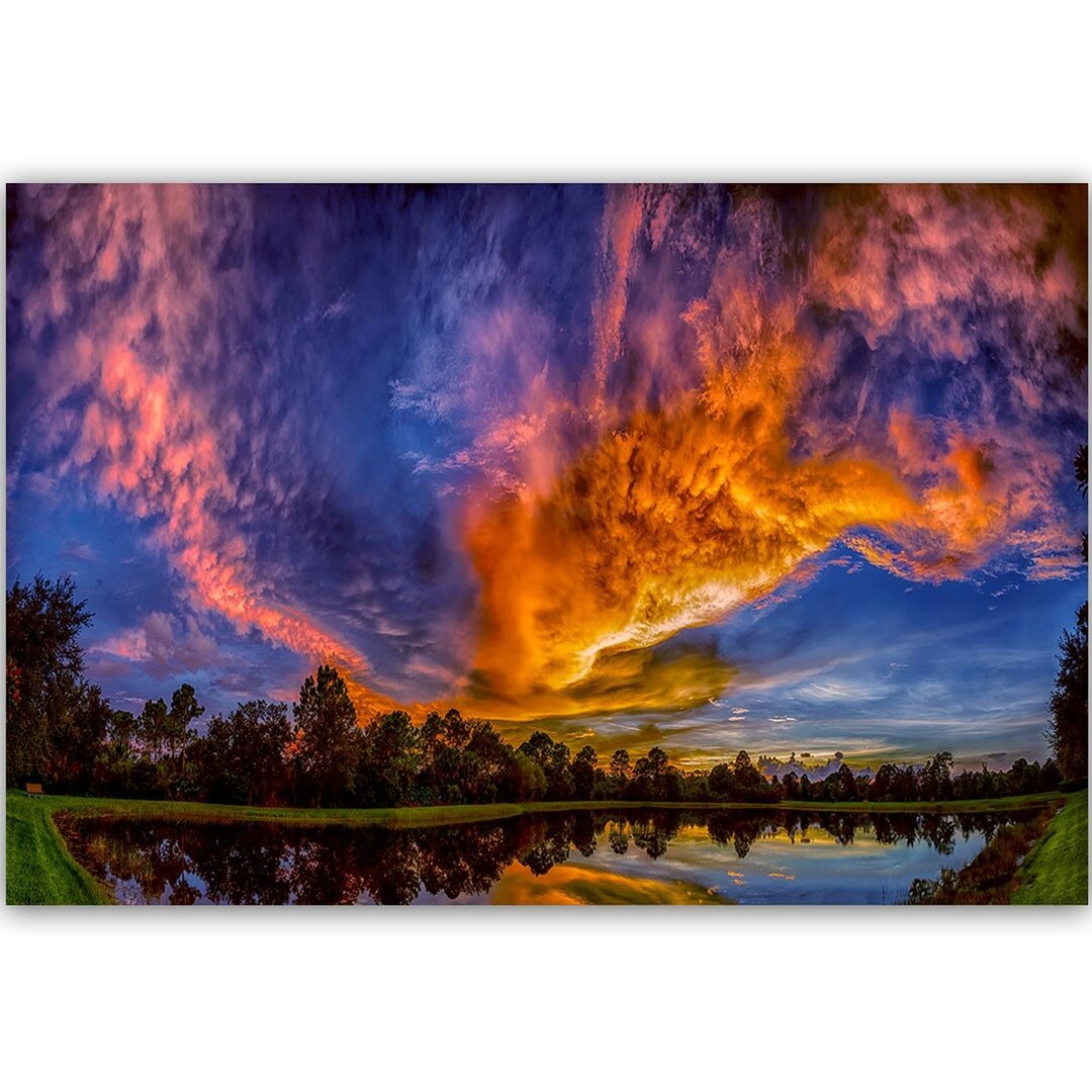 Leinwandbild Wolken am Himmel 3