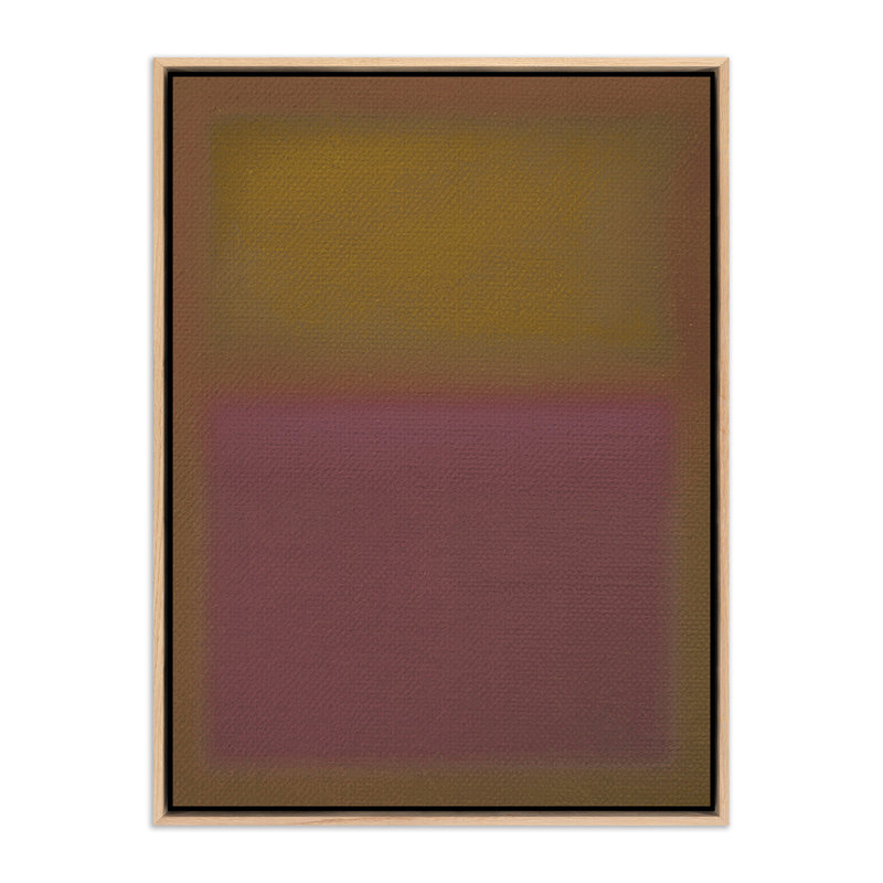 Composition Neutral Painting by Charles Stuart, Neutral, 24" H x 18" W x 2" D, Light Brown