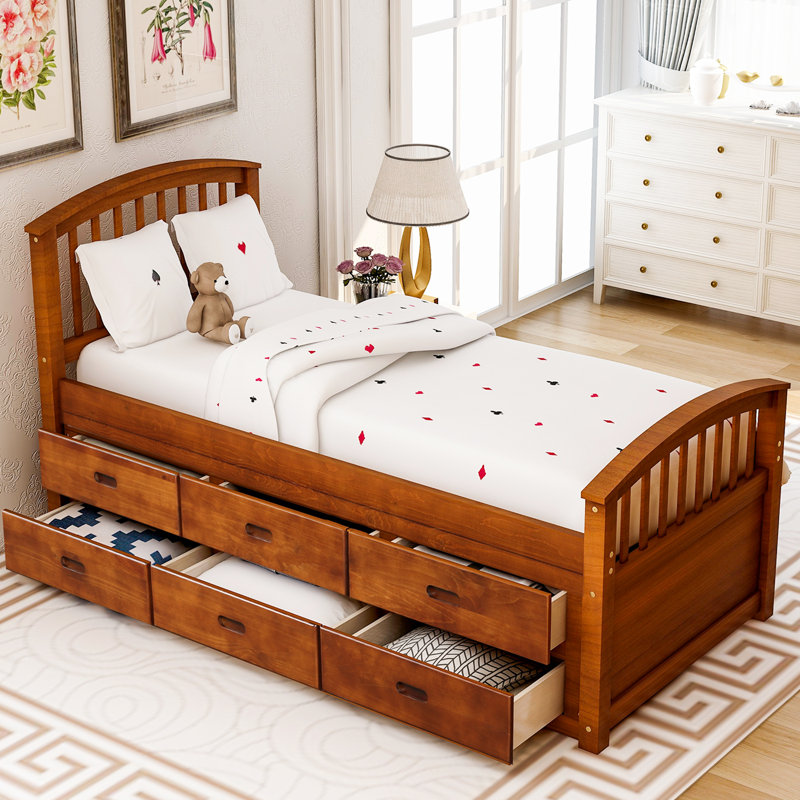 Hingham Twin Drawer Standard, Walnut