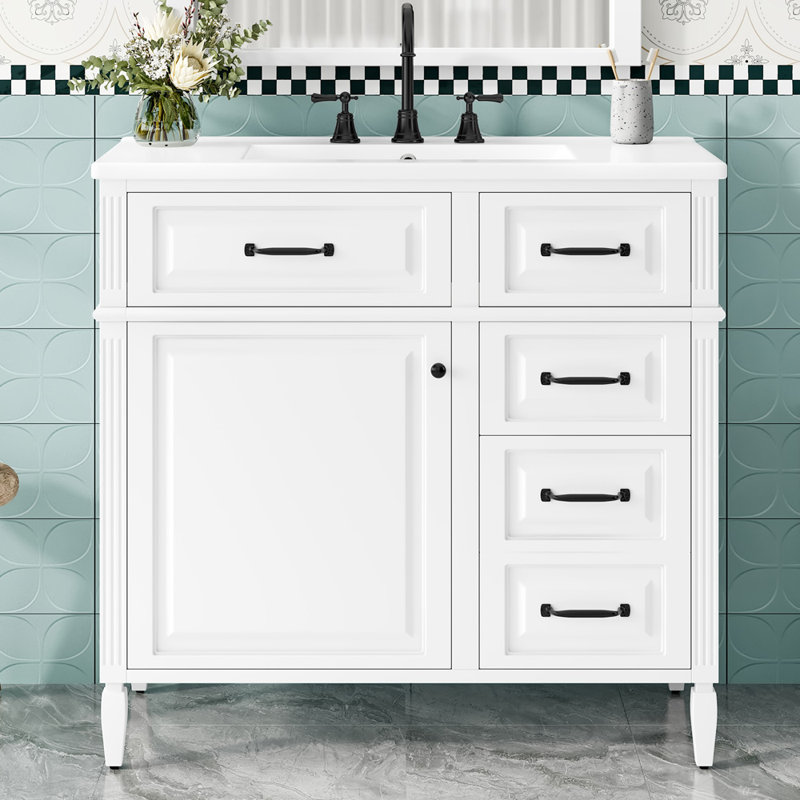 36" Bathroom Vanity with Sink