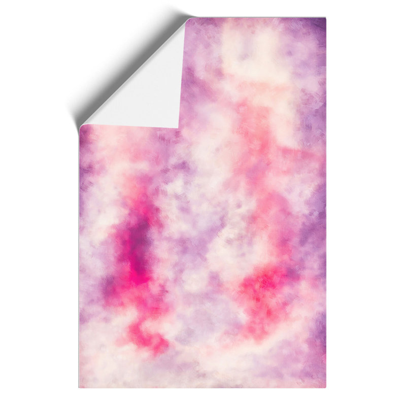 The Pink Clouds Painting - Frameless Print, 59cm H x 42cm W x 0.1cm D