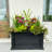 Anastasiya 20'' H x 36'' W Double-Walled Polyethylene Self-Watering Pot Planter-1120436971