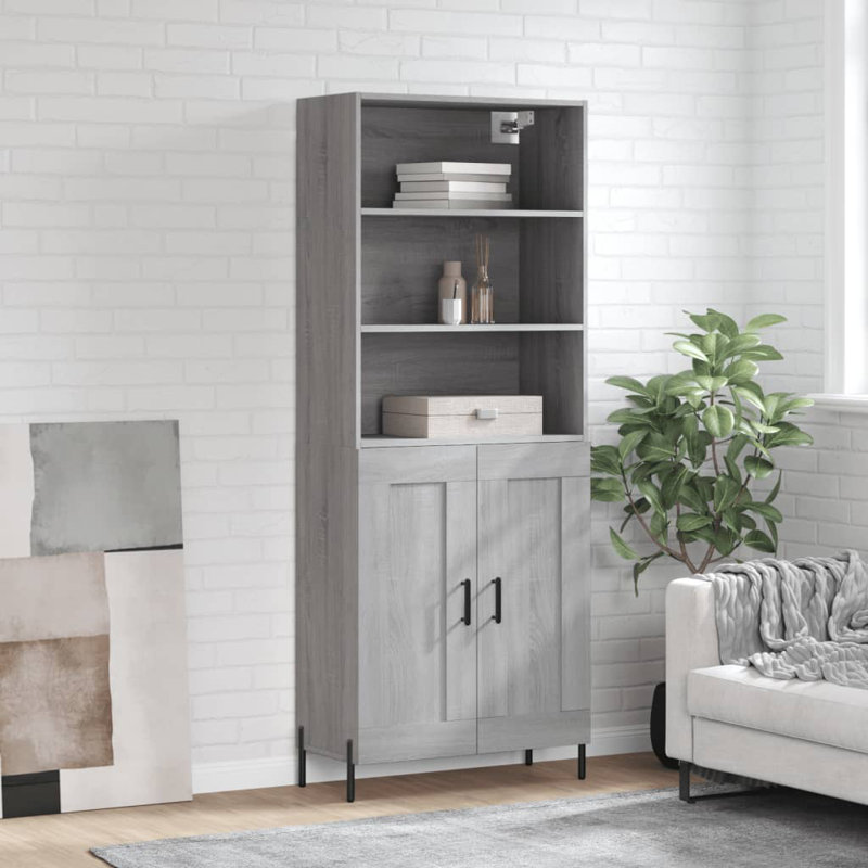 Mellitz 69.5cm Sideboard, Grey Sonoma