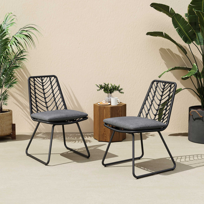 DEJA CHAIR,2PCS With 2 Cushions