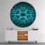 Abstrait fleur d'épine - horloge murale moderne-34141000-34157454