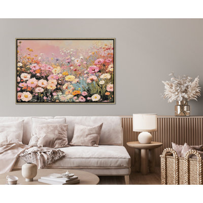 Art mural sur toile Wildflower Symphony