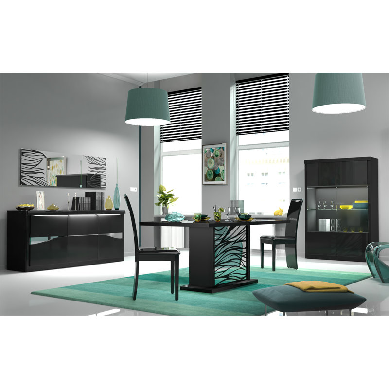 Stanley Extendable Dining Table, White