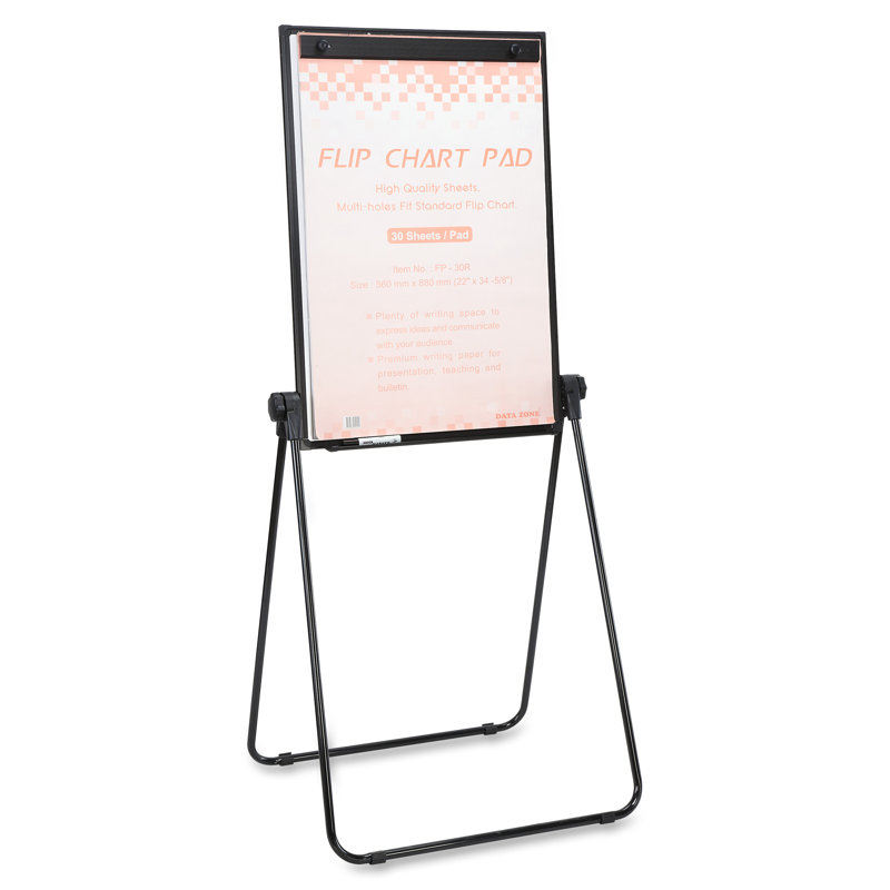 Lorell No Steel Freestanding Metal Whiteboard