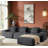 113" Modern L-Shaped Modular Sectional Sofa-121424828