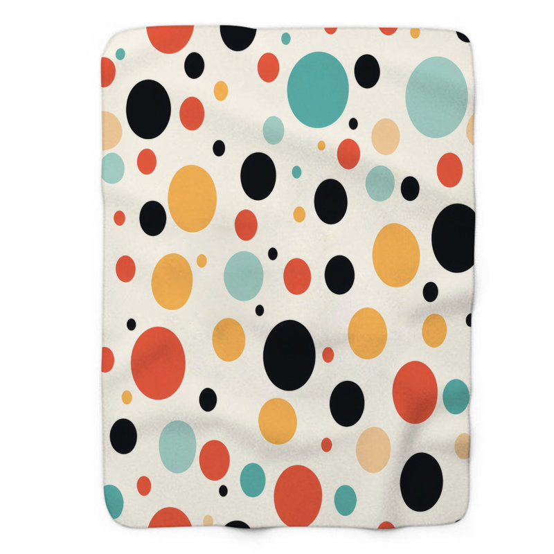 Spotty Fun - 1 Piece Premium Blanket, Queen