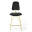 Tabouret de bar en velours Ponder Performance de Modway-48366790-48366012