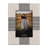 Rectangular Decorative Photo Frame with Striped Design - Stylish Picture Frame for Console Table Accent for Entryway Decor - 9", Black & White