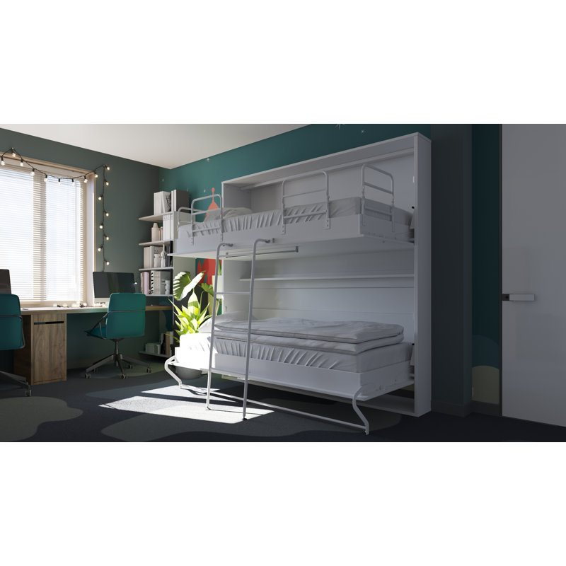 Kynadie EU Single - 90 X 200 Cm Bed, White/White Gross