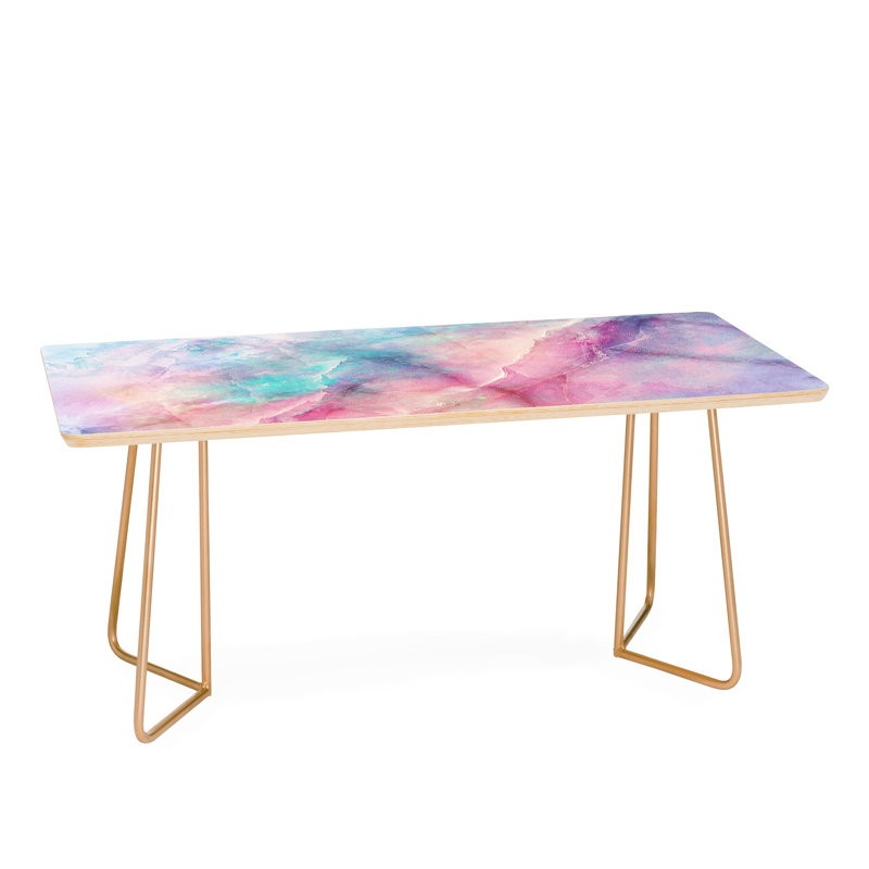 Emanuela Solid Wood Top Coffee Table