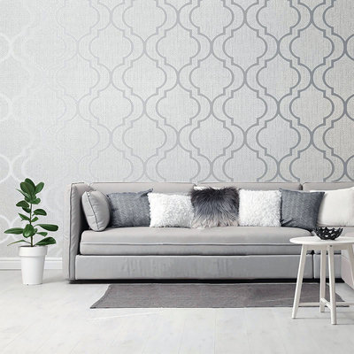 Magdalen 10.05m x 53cm Textured Matte Wallpaper Roll