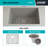 23" x 18" Quartz Kitchen Sink, Single Bowl Sink, Drop-in Sink, Undermount Sink, Granite Kitchen Sink, with Steel Grids and Basket Strainer-72644620