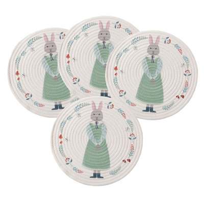 Animals/Nature Round Placemat