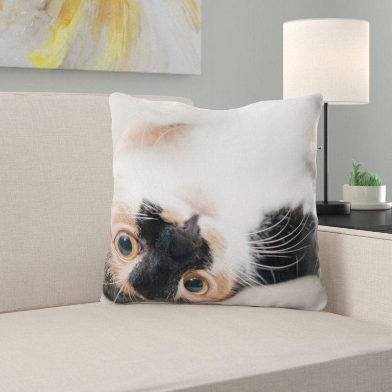 Microsuede Throw Pillow