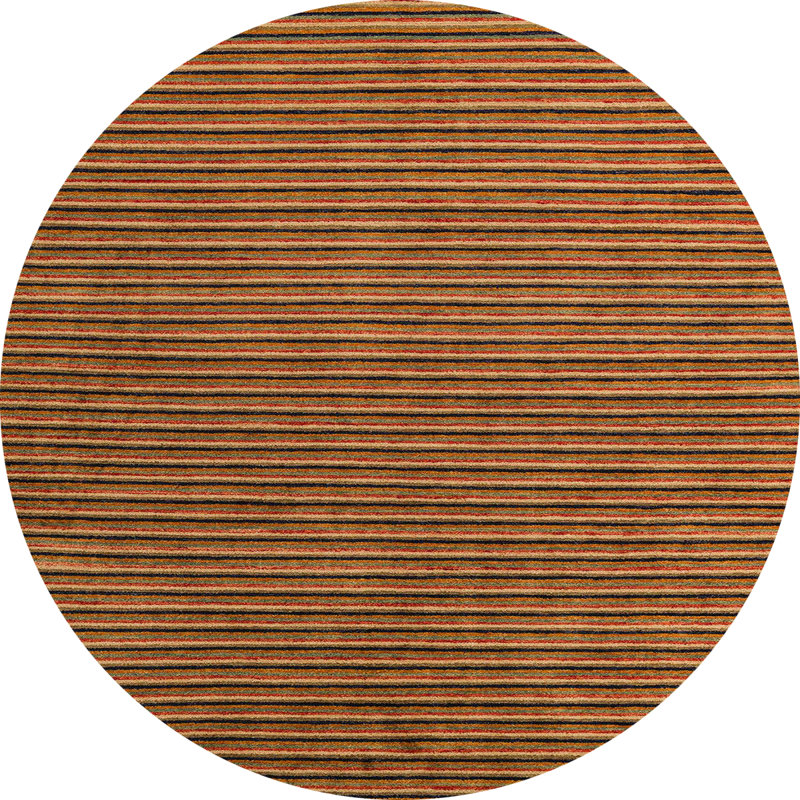 Abstract Indoor Rug, Round 3'