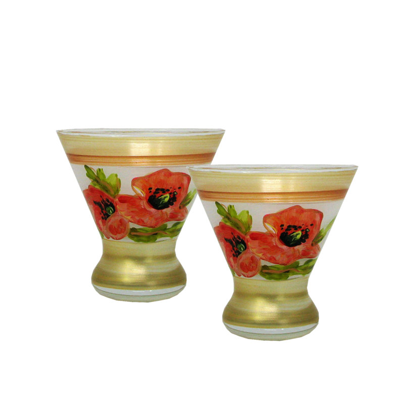 Coquelicot 6 oz Verre Irven Cosmos