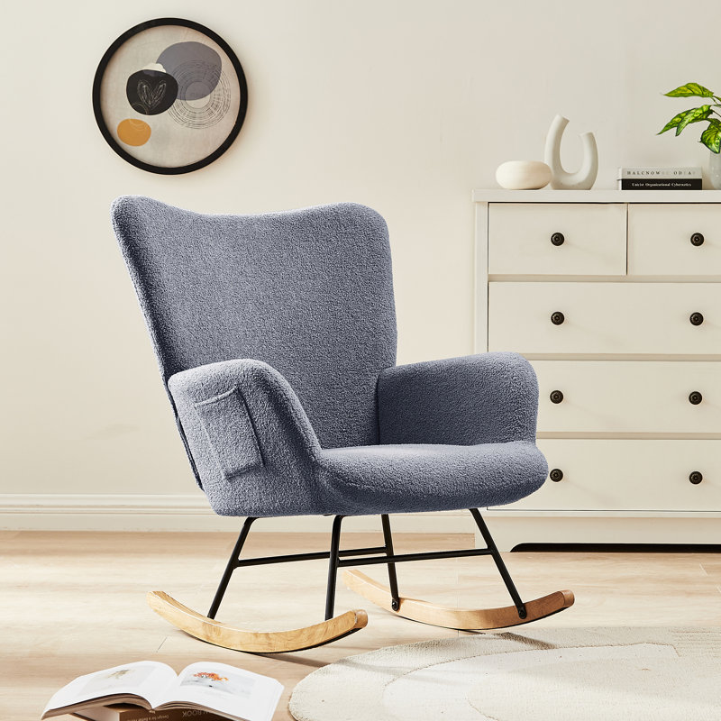 Farragut Rocking Chair, Grey