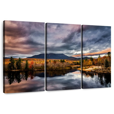 Alvord, lac Katahdin, reflet