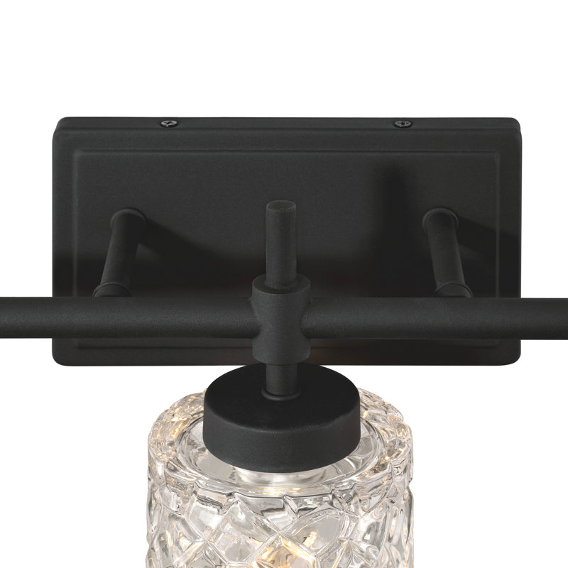 3 - Light Vanity Light, Matte Black